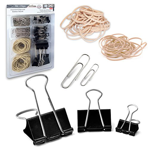 Binder Clips 100 Count Assortment No Micro Sizes