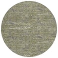thumbnail image 2 of Addison Rugs Chantille Indoor/Outdoor Contemporary Abstract Olive Machine Washable Round Rug, 8' x 8', 2 of 7