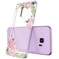 thumbnail image 3 of Galaxy S9 Case, Clear Galaxy S9 Case, Floral Rose Garden Flower Pattern Clear Design Transparent Back with TPU Bumper Protective Case Cover for Samsung Galaxy S9 (2018), 3 of 7
