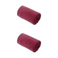 thumbnail image 3 of Ruiboury Soft Fleece Sleeping Bag Liner Business Thermal Camping Blanket Backpacking Deep Red 180 x 80cm 2Set, 3 of 6