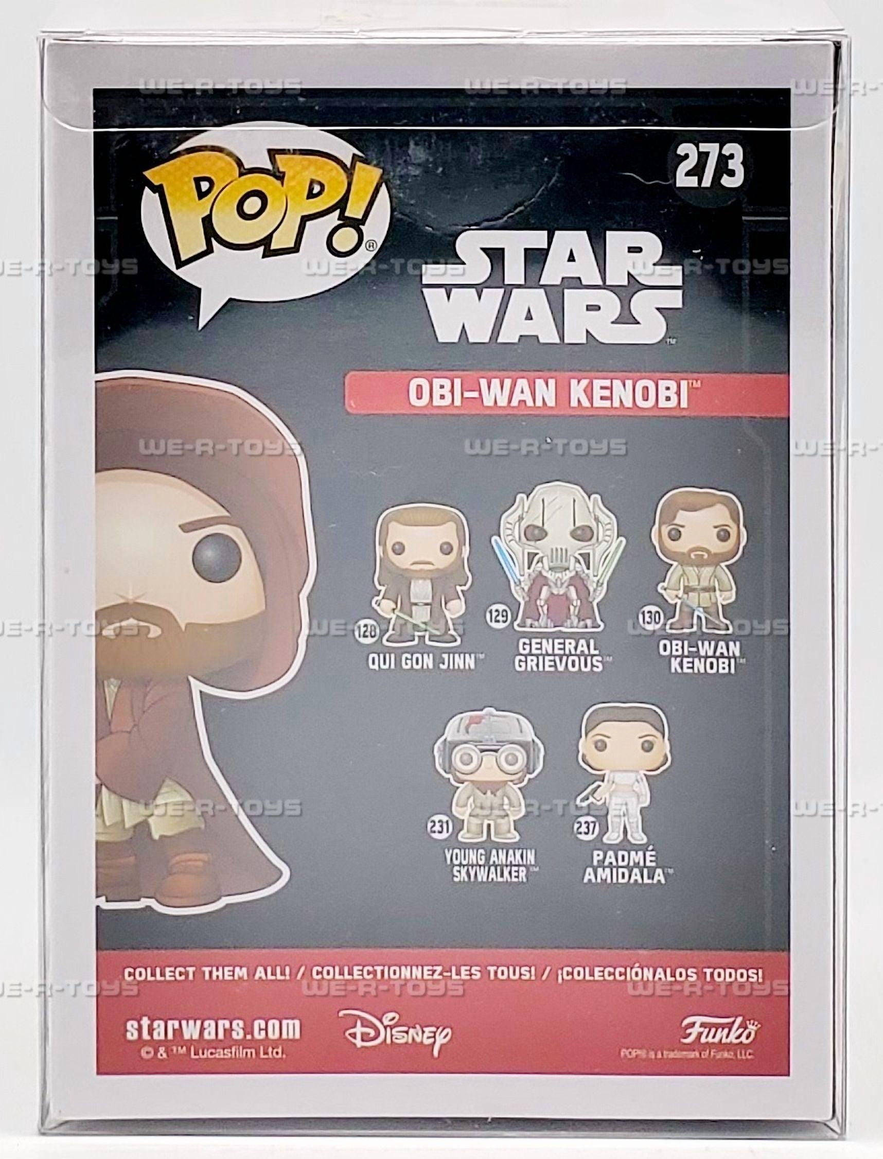 Funko Pop Star Wars 273 Obi-Wan Kenobi Hooded with Light Saber