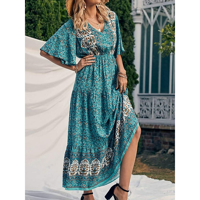 Summer vacation dresses cheap