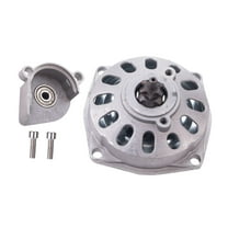 BAOSITY 6 Teeth Gearbox Clutch Drum ,Motor Clutch Housing Metal Direct Replacement, T8F 6 Tooth Sprocket for Buggy Minimotor Scooter