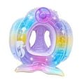 thumbnail image 3 of Flotador Inflable De Sirena Para Piscina, Ideal Para Vacaciones, Playa Y Piscina Con Volante., 3 of 8