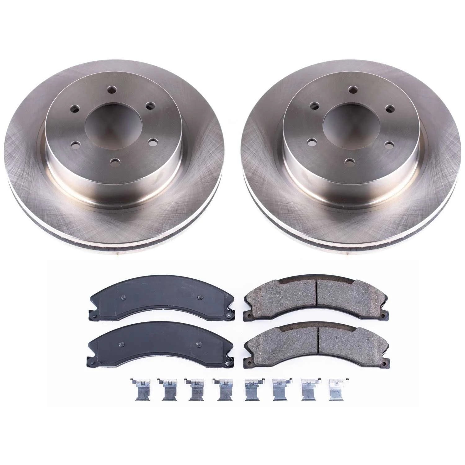 PowerStop Front Stock Replacement Brake Pad and Rotor Kit Fits: NISSAN Select Models KOE7875