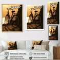 thumbnail image 4 of Designart "Spin at Sunset" Bicycle Floater Framed Wall Art Prints, 4 of 5