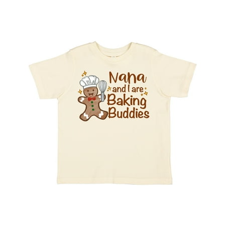 

Inktastic Nana and I Are Baking Buddies Gift Toddler Boy or Toddler Girl T-Shirt