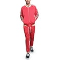 thumbnail image 6 of Men's G Track Suits 2 Piece Sweatsuit Set ST575 - Red - Large, 6 of 6