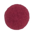 thumbnail image 4 of Home Weavers Bell Flower Collection Bathroom Rug 100% Cotton Tufted Round Shape Bathroom Rug, Soft Absorbent Bath Rugs, Non-Slip Bath Rug, Machine Washable Bath Mats for Bathroom- 22" Round, Red, 4 of 9