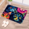 thumbnail image 5 of Cat Polyester Non-Slip Machine Washable Floor Rug Indoor Rug - Best Office Mat at Amazon, 5 of 6