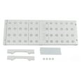 thumbnail image 2 of Expandable Cabinet Shelf Organizer, Kitchen Counter Shelf Rack Sink Shelf Riser Countertop Storage, 24cm Width 22cm Height, White, 2 of 8