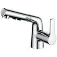 thumbnail image 3 of Fiogavroetic Single Handle Bathroom Pull Out Faucet Holes Modern Vanity Faucet Tap For Hot And Cold Water Faucets, 3 of 9