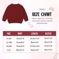 thumbnail image 2 of GYRATEDREAM Toddler Baby Girl Knit Sweater Warm Sweatshirt Long Sleeve Pullover Shirt Tops Cute Fall Winter Clothes, 2 of 9