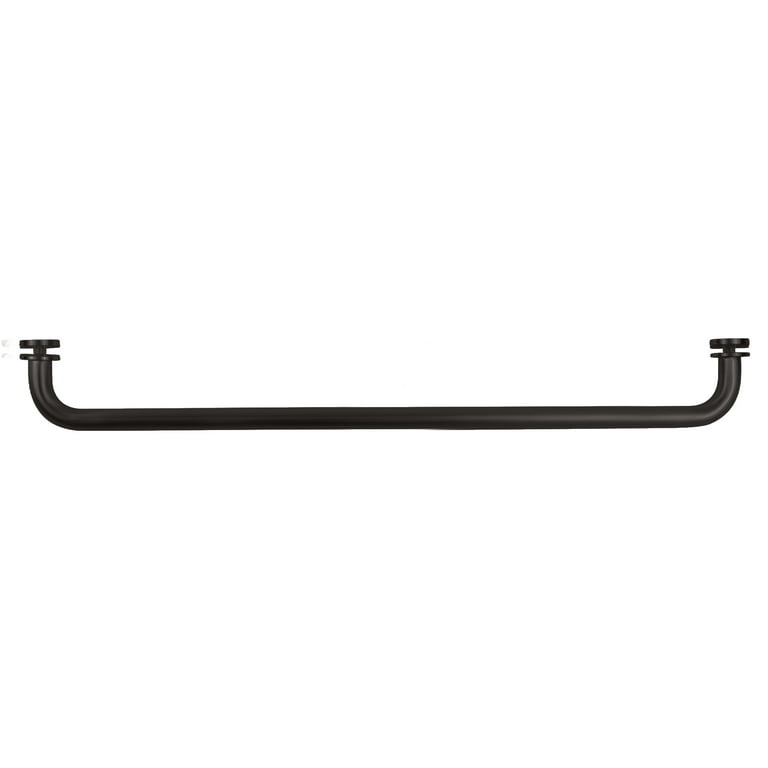 Glass Series 24 in. Towel Bar in Oil Rubbed Bronze Glass Series 24 in. Towel Bar in Oil Rubbed Bronze