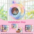 thumbnail image 3 of Lovebird Nest, Bird Breeding Bed Parrot Snuggle Hut Conure House for Budgie Cockatiel Conure Lovebird Canary Finch Hamster Small Pets, 3 of 8