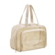 thumbnail image 2 of Neceser Pequeño para Bolso, Impermeable, para Playa, para Deporte, Gimnasio, Organizador para Cosméticos y Trajes de Baño, 36 X 25 X 15 Cm, Verde, Gris, Rosa y Beige. 1 Neceser Pequeño., 2 of 6