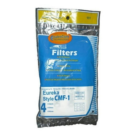 Eureka Victory Whirlwind/Sanitaire Vacuum CMF-1 Filters - Generic 4 Pack