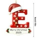 thumbnail image 3 of Adornos de letras para árbol de Navidad | Colgantes con el alfabeto | Set de 26 piezas para decoración navideña DIY | Adornos colgantes de acrílico para el hogar, la oficina y la escuela, 3 of 9