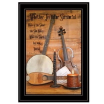 Music By Billy Jacobs Ready to Hang Printed Wall Art Wood Multi-Color