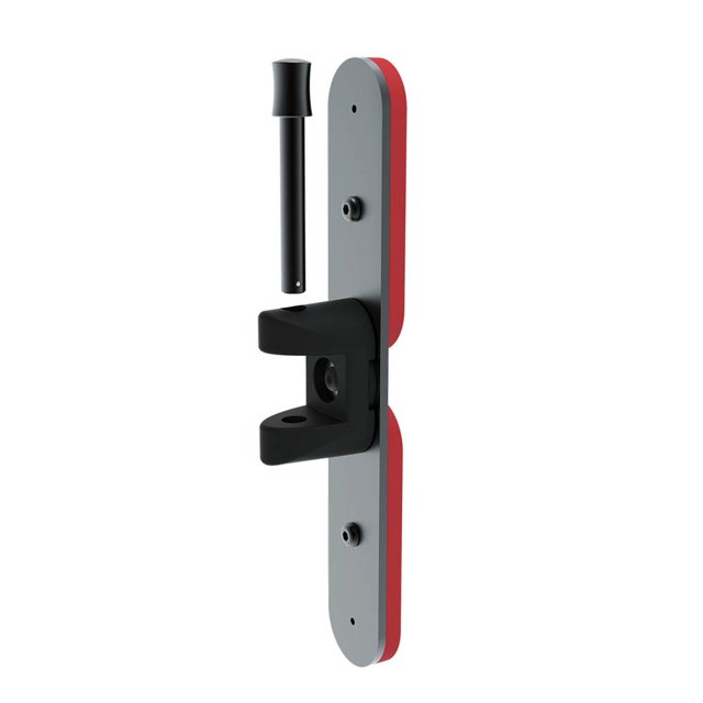 SCANGRIP MAGNET BRACKET L, Strong Magnetic Mounting Bracket for Flexible Positioning of Larger SCANGRIP Work Lights, 2 Rubber Coated Magnets, Holding Force of more than 90 lbs. Turnable Magnets
