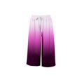thumbnail image 5 of KAUOD Girls Oversized Loose Pants Fall Casual Gradient Color Drawstring Baggy Long Pants Kids Palazzo Cute Wide Leg Trousers, 5 of 6