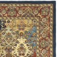 thumbnail image 3 of Safavieh Heritage Collection HG911A Handmade Traditional Oriental Multi and Burgundy Wool Area Rug (8' x 10'), 3 of 3