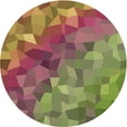 thumbnail image 1 of Ahgly Company Machine Washable Indoor Square Transitional Brown Area Rugs, 3' Square, 1 of 7