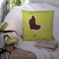 thumbnail image 3 of Carolines Treasures BB7774PW1414 Capuchin Red Pigeon Green Fabric Decorative Pillow, 14 x 14 in., 3 of 4
