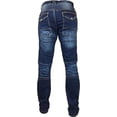 thumbnail image 4 of JuicyTrendz Men’s Motorcycle Pants Motorbike Riding Denim Jeans Motocross Protective with Removable Pads Blue W32-L34, 4 of 7