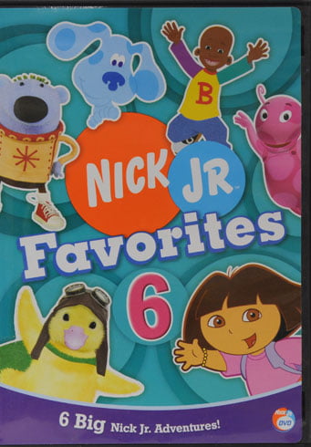 Nick Jr Favorites 6 Dvd Walmart Com Walmart Com