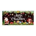 thumbnail image 2 of Banner de Puerta de Garaje Xihbxyly Navidad Copos de Nieve, 2 of 2
