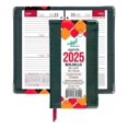 thumbnail image 1 of 4pzas Agenda Bolsillo 2025 Hazel 358-90 10 X 17.5 Cm Negro T, 1 of 1