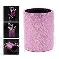 thumbnail image 1 of Soporte para Cepillos de Maquillaje Estuche Organizador de Moda Cepillo de material cuero Pu Color Sólido Soporte para Bolígrafo Almacenamiento Bolsa Portátil púrpura Yotijar portalápiz, 1 of 10