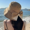 thumbnail image 3 of Bucket Hat Sun Hat Outdoor Fashion Versátil Sombrero para exteriores, para actividades al aire libre, sombrero de verano, protección solar, para viajes, ajustable, resistente, material, 3 of 8