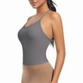 thumbnail image 3 of ZyeKqe Workout Tank Tops for Women Sleeveless Crisscross Back Athletic Shirts Deep V Neck Stretchy Slim Fitted Yoga Top, 3 of 6