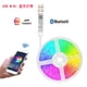 thumbnail image 2 of Cadena de luces LED, alimentada por USB, 5050 RGB, tira de luces, compatible con Bluetooth, cadena de lámpara de control, 5 metros, 90 luces, resistente al agua Eigraketly HA006025-12, 2 of 7