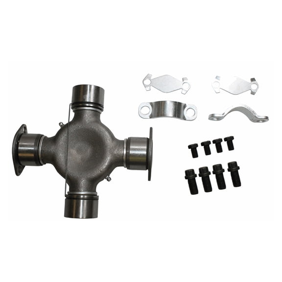 U-Joint Half Round Yoke With Strap Kit & Hardware - 1810 Series Replaces 5-676X 3918981 332889 230-0676 21045676X 2104-5676X 19161820 1810HR 1810CP676X6 1000UJ676 1000-U676 015676X