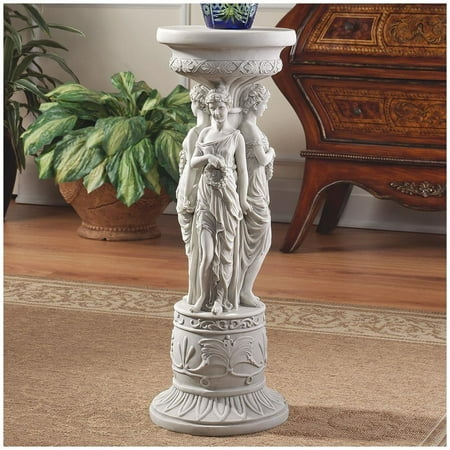 Chatsworth Manor Neoclassical Sculptural Pedestal