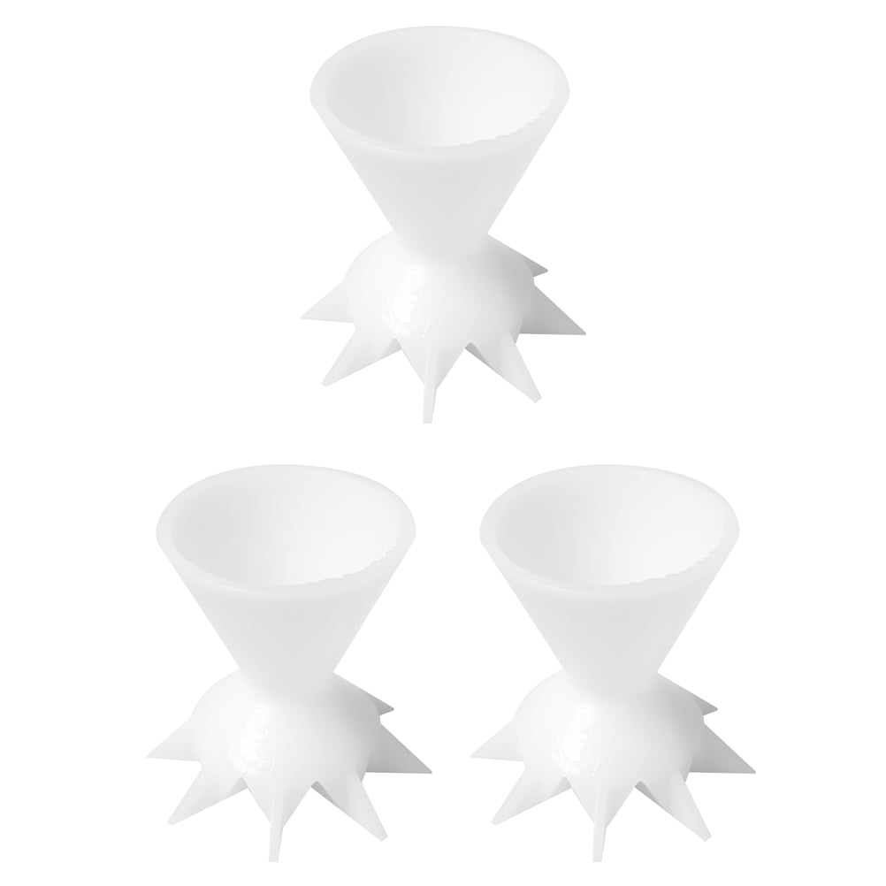 3 Pcs de Peinture Versant des Gobelets Fendus pour Peinture Acrylique Peinture Bricolage Peinture pour Entonnoir Mini 7 Jambe Entonnoir Fendue Tasse Peinture Fournitures