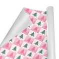 thumbnail image 2 of Christmas Wrapping Paper | Premium Holiday Gift Wrap | Pink Pines 58" x 23" (1–5 Rolls) - 5 Rolls, 2 of 5