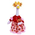 thumbnail image 1 of Wosthever Estatua de jardín con hojas de arce y calabaza de ganso otoñal, estatua de ropa, juego de poliéster para césped, decoración para Kits de decoración para fiestas, 1 of 6