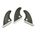 thumbnail image 1 of 2 Fins Small Tri Set Double Tabs 2 G3 Surfboard Fiberglass Fins Surfing Carbon Surf Fin For Thrusters, 1 of 3