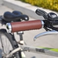 thumbnail image 3 of Upanbike Bike Handlebar Grips Microfiber Leather 22.2mm Lock-on Bike Grips Coffee, 3 of 7