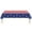 blue A, variant on Aneralied 4th of July Tablecloth 54 x 108 Inch, Patriotic Independence Day US Flag Table Cover Rectangle