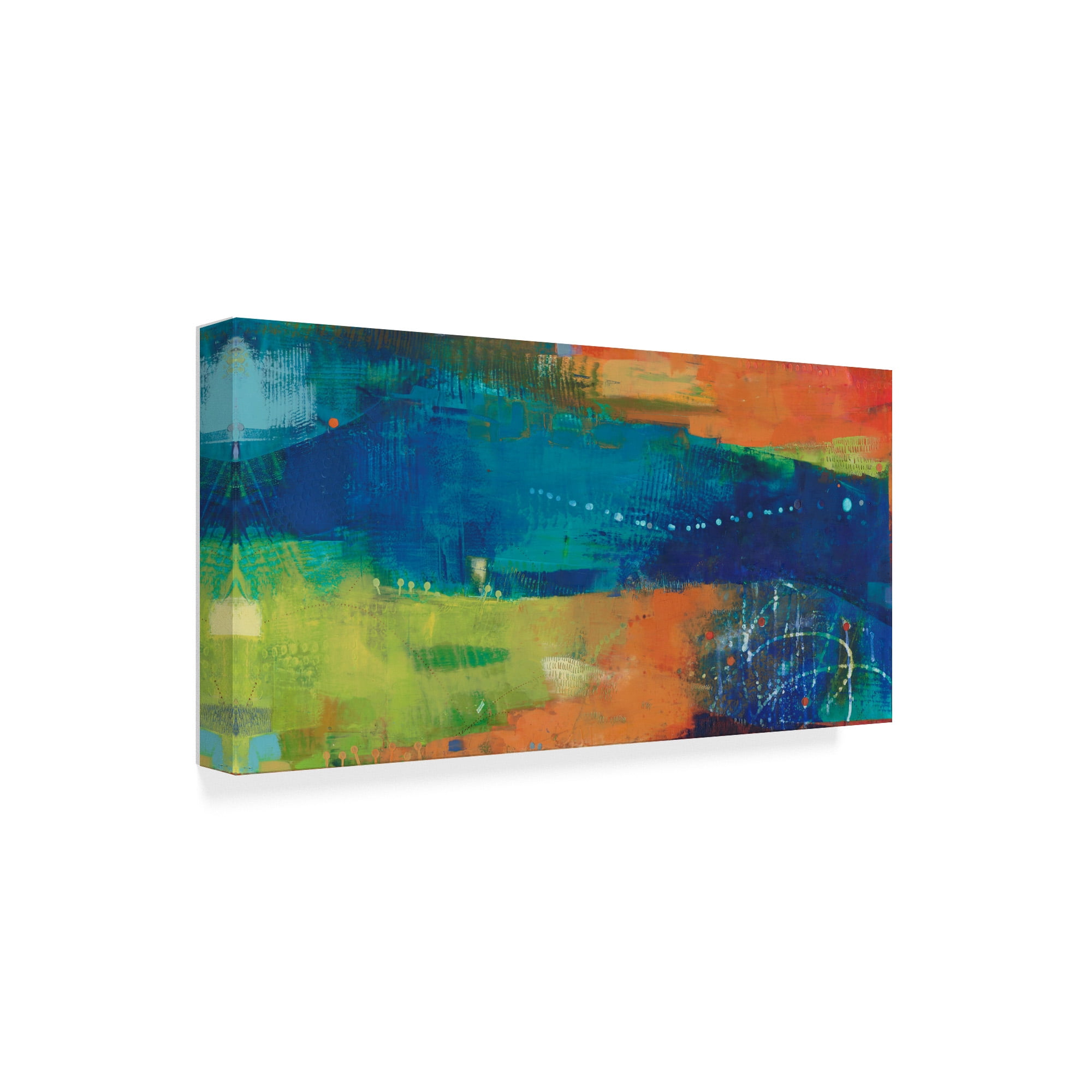 Trademark Fine Art 'Yardland IV' Canvas Art by Sue Jachimiec