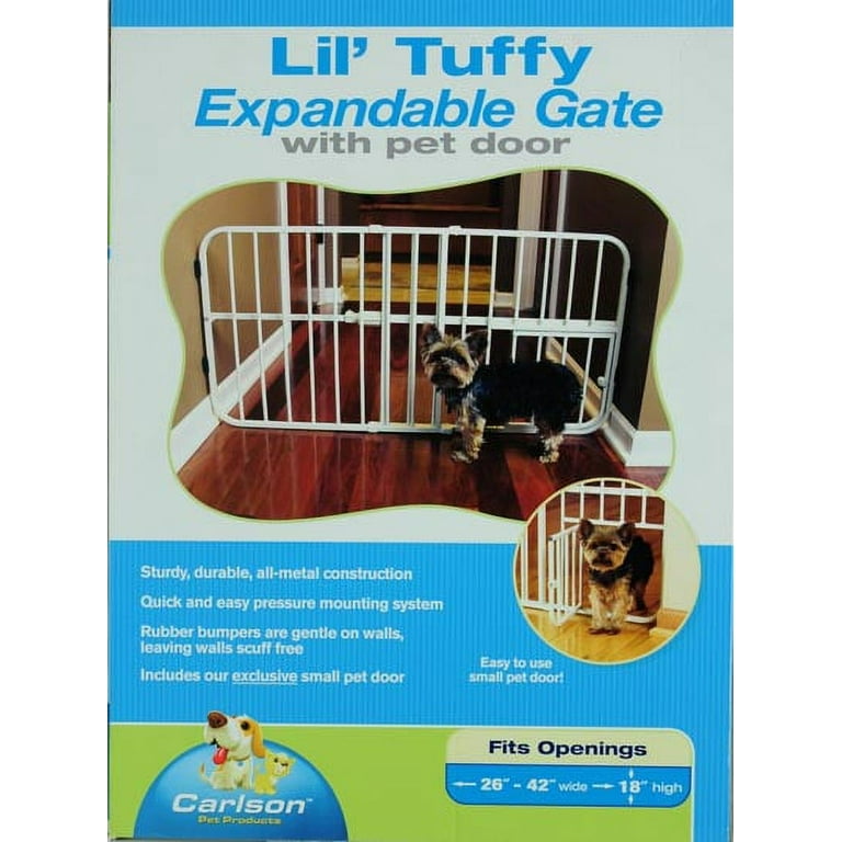 Carlson lil tuffy pet gate top