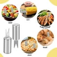 thumbnail image 6 of 10 Pcs Corn on the Cob Skewers, Stainless Steel Corn on the Cob Holders, BBQ Fork Skewers for Home Cooking Barbecue, Parties, Picnics, Camping, Silver, 6 of 7