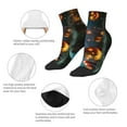 thumbnail image 5 of Fuzoiu Spooky Halloween Print Adult Socks, Crew Moisture-wicking Socks, Unisex Cushion Crew Socks,Casual Sports Ankle Socks, 5 of 7