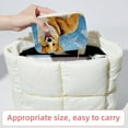 thumbnail image 6 of Corgi Velvet Portable Necklace Holder with Removable Compartment - Earring Organizer, Jewelry Boxes, Organizer Box - Gift, 6 of 7