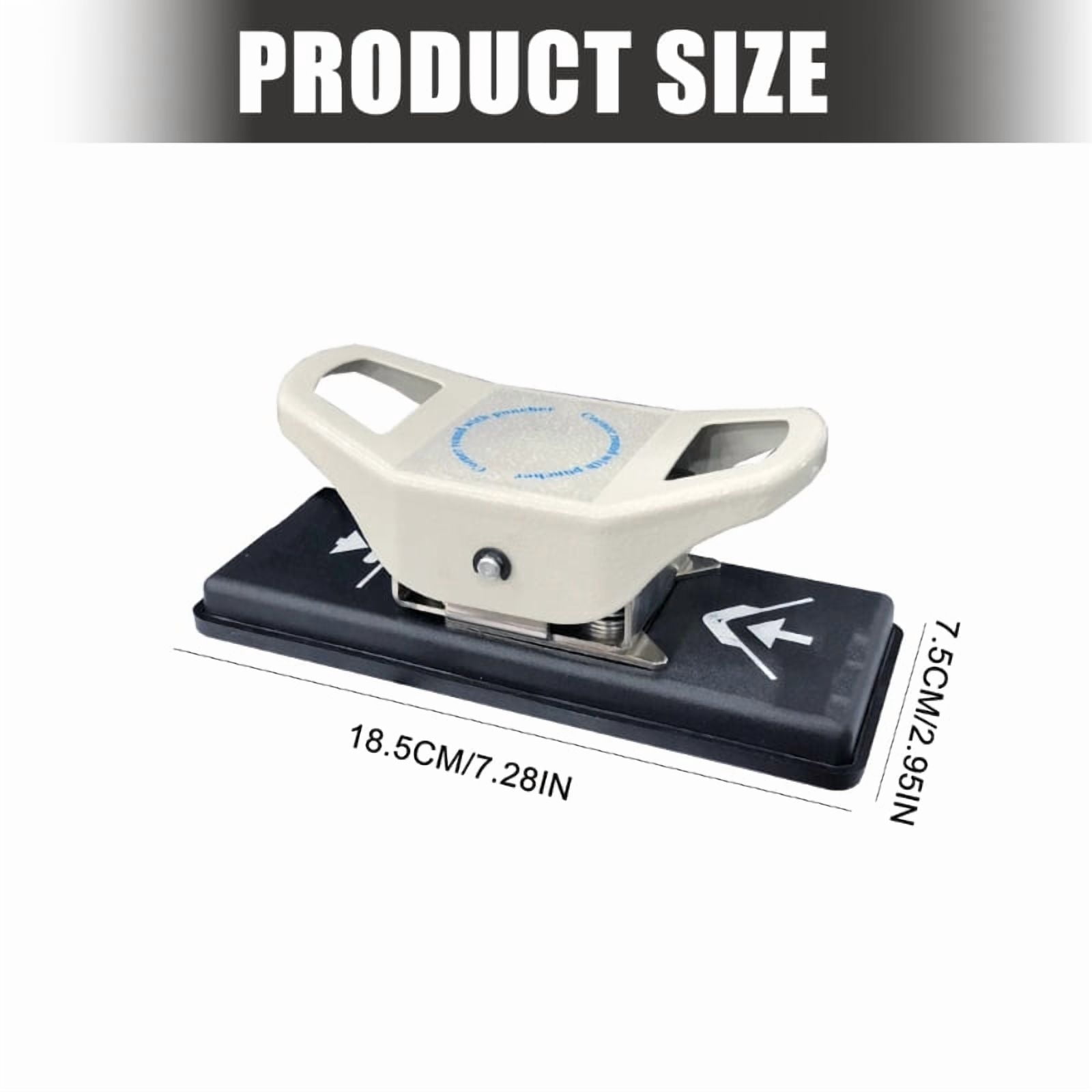 Zecic 2 In 1 Manual Double Use Slot Flat Hole Puncher Corner Round With Puncher Corner Cutter for PVC Card Photo Paper